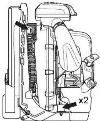 HUSQVARNA 570BTS - Vibratsioonisummutussüsteem - 3