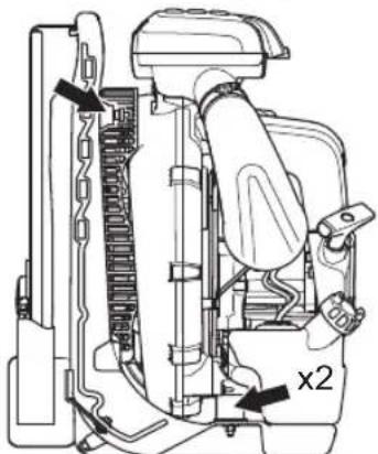 HUSQVARNA 580BTS - Vibratsioonisummutussüsteem - 3