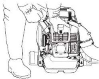HUSQVARNA 580BTS - Çalıştırma - 1