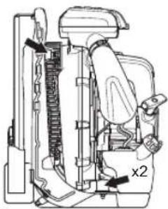 HUSQVARNA 580BTS - Avvibreringssystem - 1