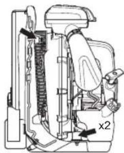 HUSQVARNA 580BTS - Rezgéscsillapító rendszer - 1