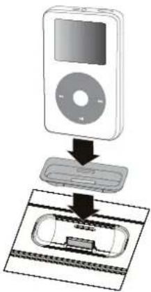 SILVERCREST SST 50 A1 - iPod auf das Dock setzen und starten - 1