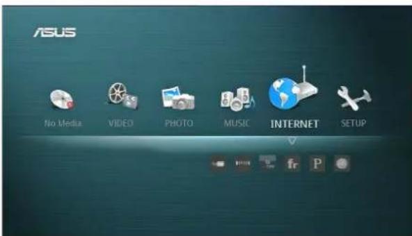 ASUS O!Play BDS-700 - Accessing Internet Services - 1