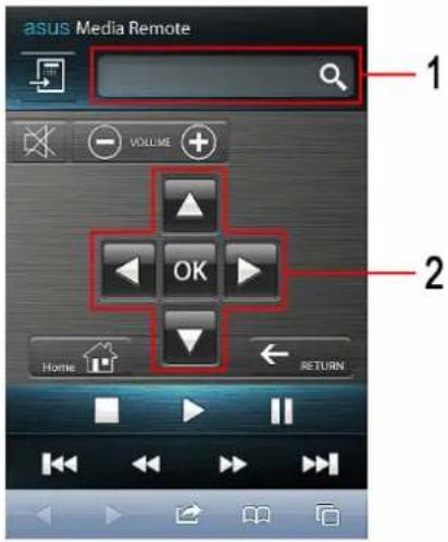 ASUS O!Play BDS-700 - Smartphone Remote Controller - 3