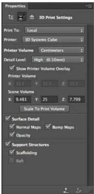 ADOBE Photoshop CC - Preparing to print 3D objects - 1