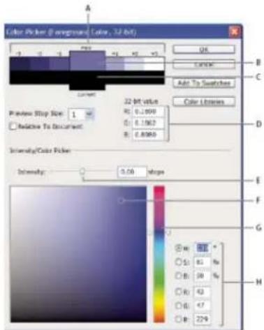 ADOBE Photoshop CC - About the HDR Color Picker - 1