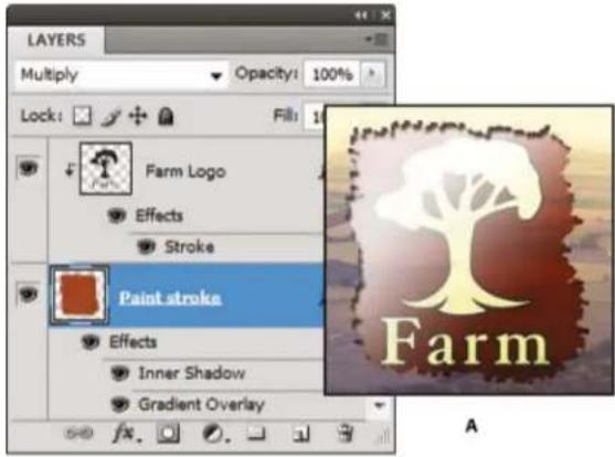 ADOBE Photoshop CC - Group blend effects - 1