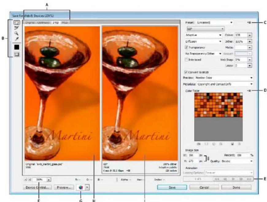 ADOBE Photoshop CC - Save For Web &amp; Devices overview - 1