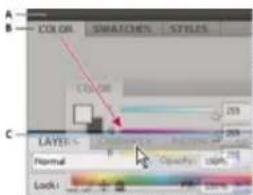 ADOBE Photoshop CC - Move panels - 1