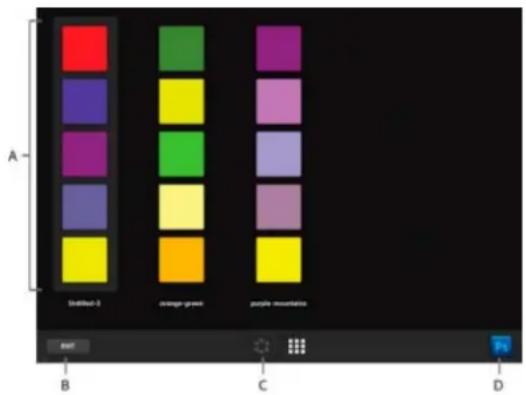 ADOBE Photoshop CC - Manage themes in Adobe Color Lava - 1