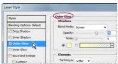 ADOBE Photoshop CC - Layer Style dialog box overview - 1