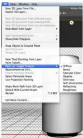 ADOBE Photoshop CC - Target a texture type for painting | Photoshop CC - 1