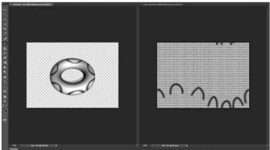 ADOBE Photoshop CC - Available 3D painting methods - 1