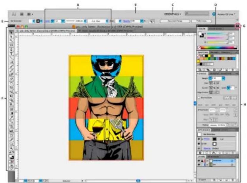 ADOBE Photoshop CC - Workspace overview - 1