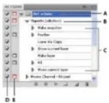 ADOBE Photoshop CC - Actions panel overview - 1