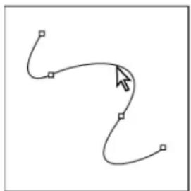 ADOBE Photoshop CC - Adjust the position or shape of curved segments - 1