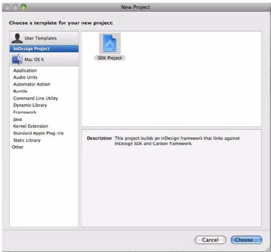 ADOBE InDesign CS6 - Add the SDK project template for Xcode - 1