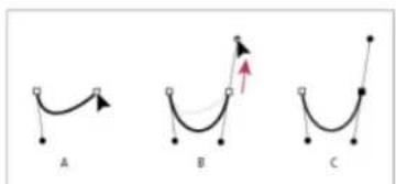 ADOBE After Effects CS6 - Draw curved manual Bezier path segments with the Pen tool - 3