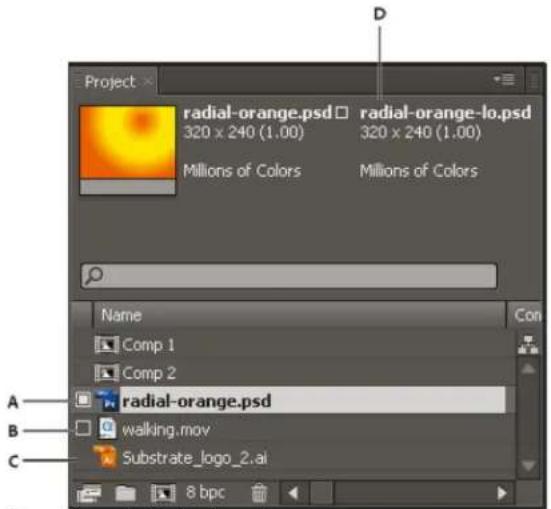 ADOBE After Effects CS6 - Placeholders and proxies - 1