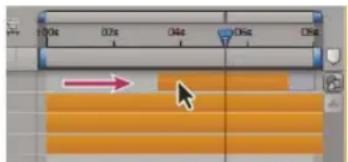ADOBE After Effects CS6 - Place or move a layer in time - 2