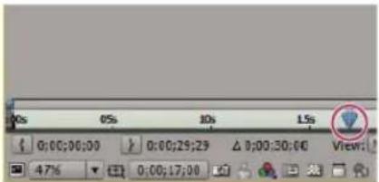 ADOBE After Effects CS6 - Move the current-time indicator (CTI) - 2