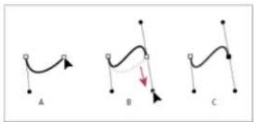 ADOBE After Effects CS6 - Draw curved manual Bezier path segments with the Pen tool - 4
