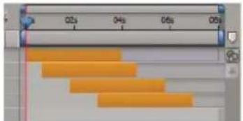 ADOBE After Effects CS6 - Arrange layers in time sequentially - 2
