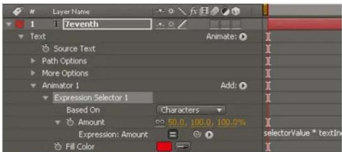 ADOBE After Effects CS6 - Expression selector properties - 2