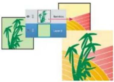 ADOBE Photoshop Elements 12 - Copy a layer from one image to another - 1