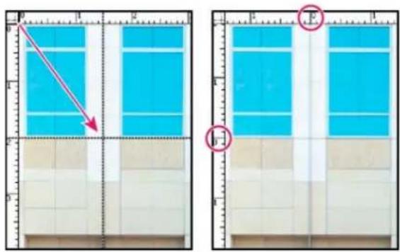 ADOBE Photoshop Elements 12 - Change the rulers' zero origin and settings - 1