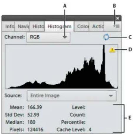 ADOBE Photoshop Elements 12 - About histograms - 1