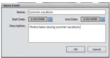 ADOBE Elements Organizer 12 - Creating event stacks using Smart Events - 2