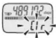 OMRON HJ-304-E Walking Style X - Resetting the Trip steps data - 1