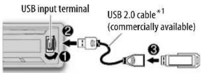 JVC KD-R851BT - Start playback - 2