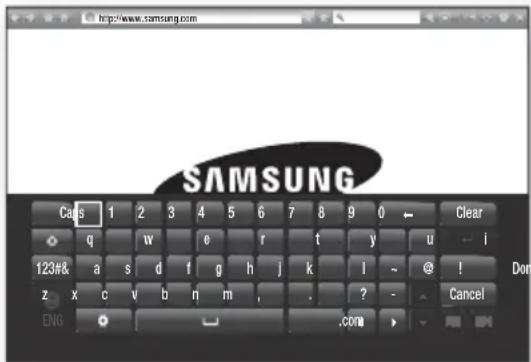 SAMSUNG HT-F5200 - Using the Keyboard Pop-up - 1