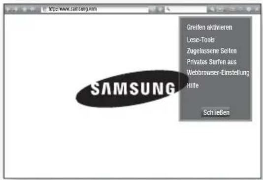 SAMSUNG HT-F5200 - Das Einstellungen Menü verwenden. - 1