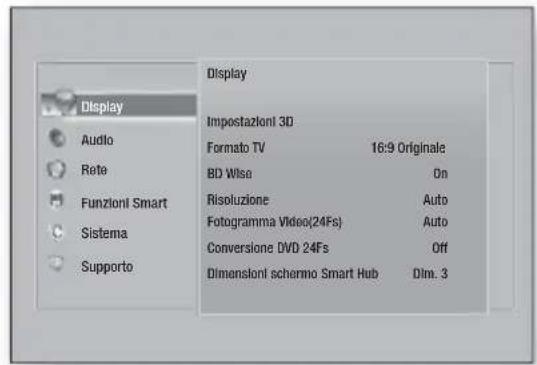 SAMSUNG HT-F5200 - Accesso alla schermata di impostazione - 1