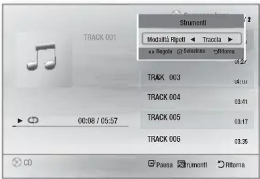 SAMSUNG HT-F4500 - Riproduzione di un disco audio commerciale preregistrato - 1