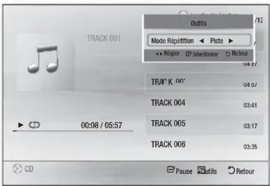 SAMSUNG HT-F4500 - Lecture d'un disque audio commercial pré-enregistré - 1