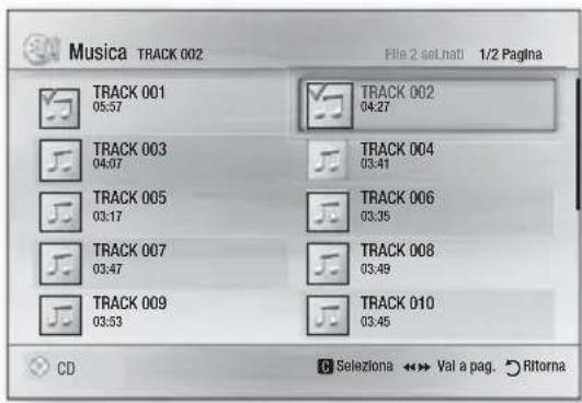 SAMSUNG HT-F4500 - Creazione di una playlist musicale - 1