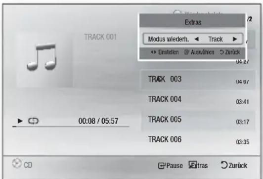 SAMSUNG HT-F4500 - Wiedergabe von kommerziellen Audio Disks - 1