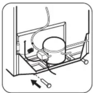 ZANUSSI ZFX51400WA - Hintere Distanzstücke - 1