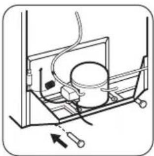 ZANUSSI ZFX51400WA - Entretoises arrières - 1