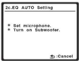 PIONEER VSX-818V - Select 'EQ AUTO Setting' from the Manual MCACC setup menu. - 2