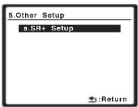 PIONEER VSX-818V - Make sure 'SR+ Setup' is selected from the Other Setup menu and then press ENTER. - 1