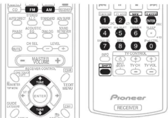 PIONEER VSX-818V - Listening to the radio - 1
