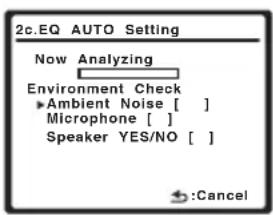 PIONEER VSX-818V - Wait for the EQ AUTO Setting to finish. - 1