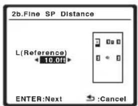PIONEER VSX-818V - Adjust the distance of the left channel from the listening position. - 1