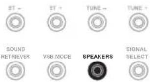 PIONEER VSX-818V - - Use the SPEAKERS button on the front panel to select a speaker system setting. ^1 - 1