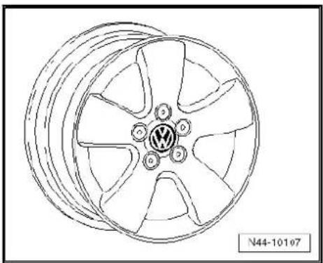 VOLKSWAGEN Golf Variant (2007) - 6 J x 15 - 9
